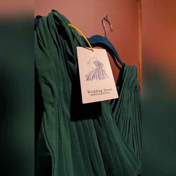 Amazon - Never Worn Junior Girls Bridesmaid Dress - Picture 3 of 6